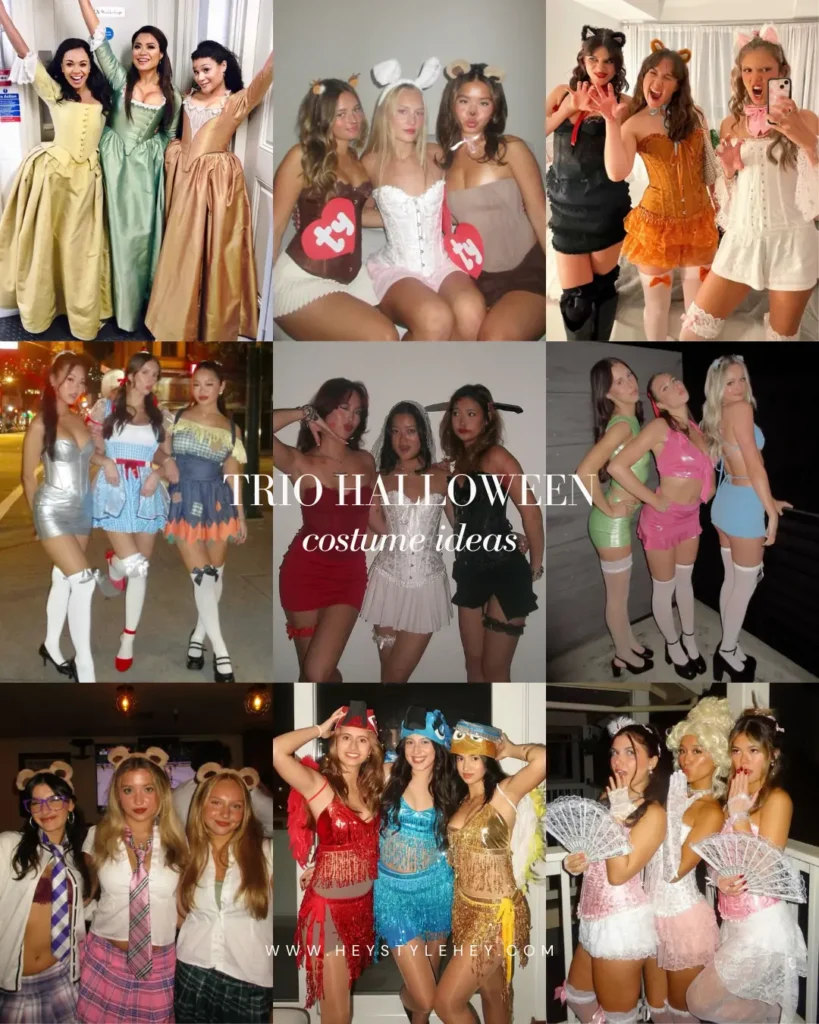 trio halloween costume ideas