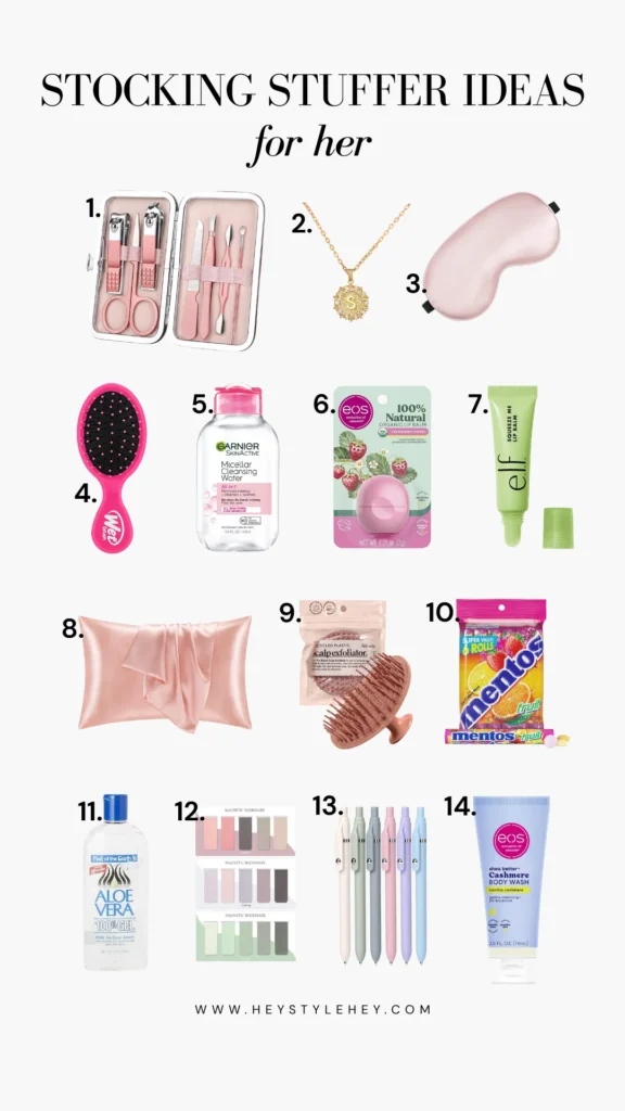 stocking stuffer ideas for her under $5