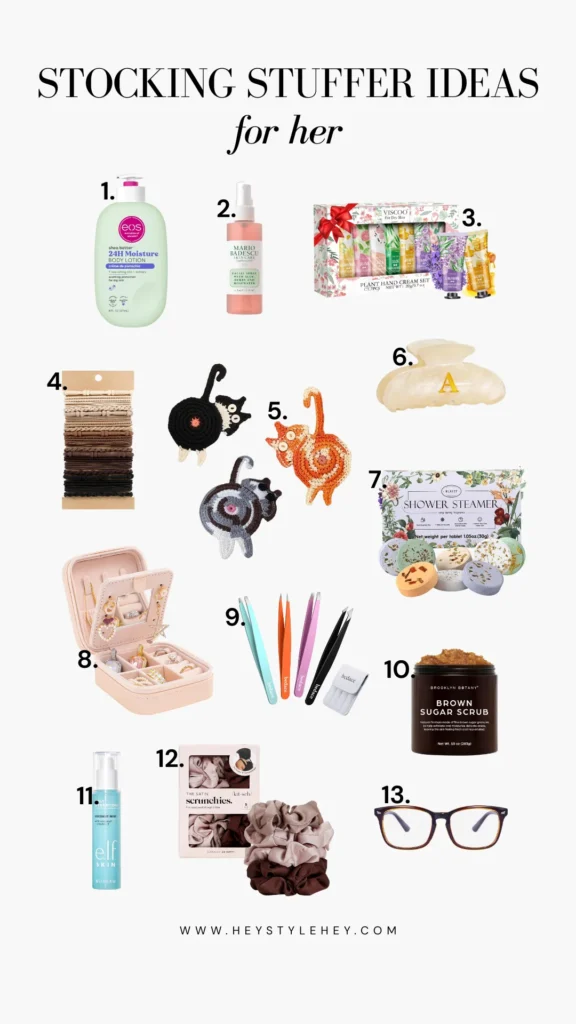 stocking stuffer ideas for her under $10