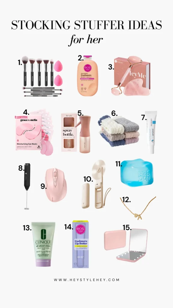 stocking stuffer ideas for her under $10