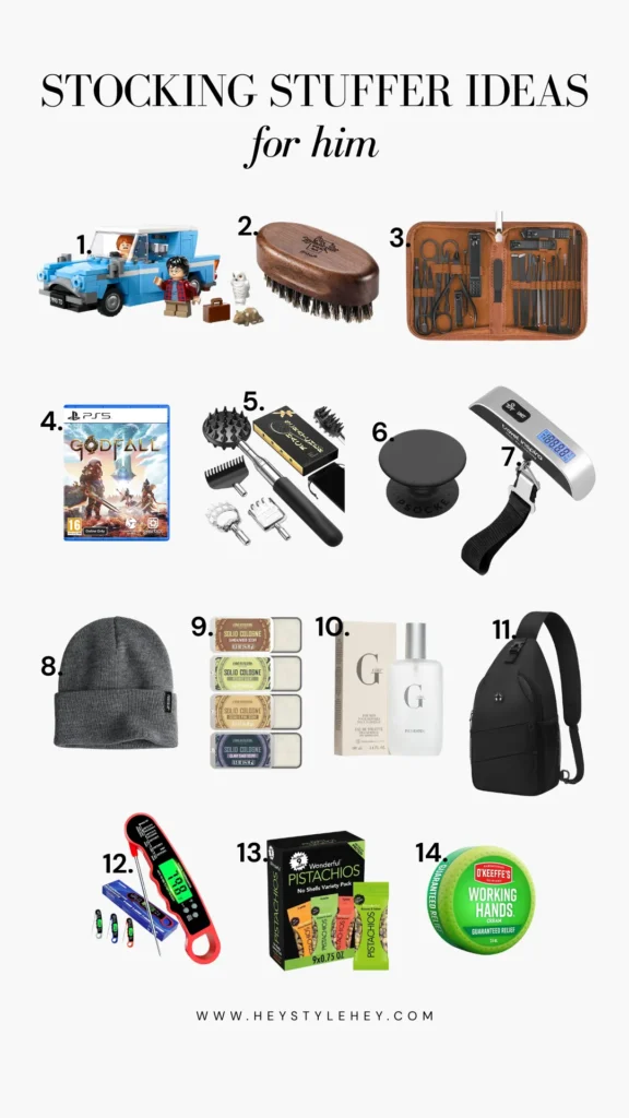 stocking stuffer ideas for him under $10
