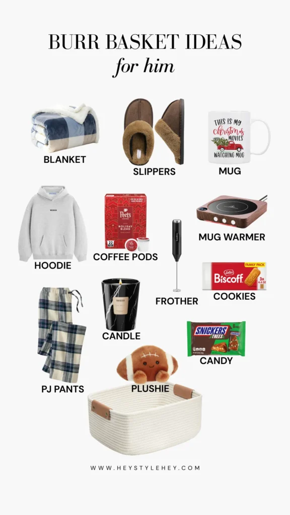 burr basket ideas for him