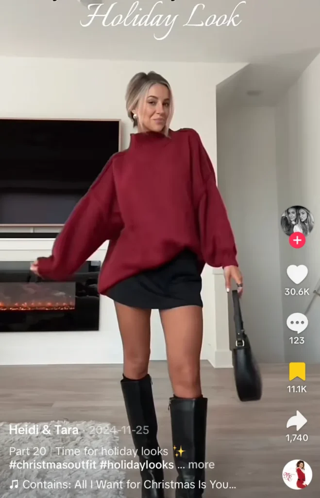 casual christmas party outfit ideas