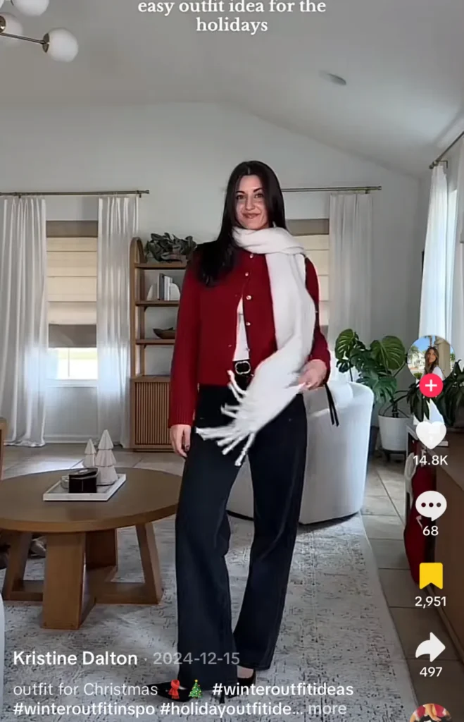 casual christmas party outfit ideas