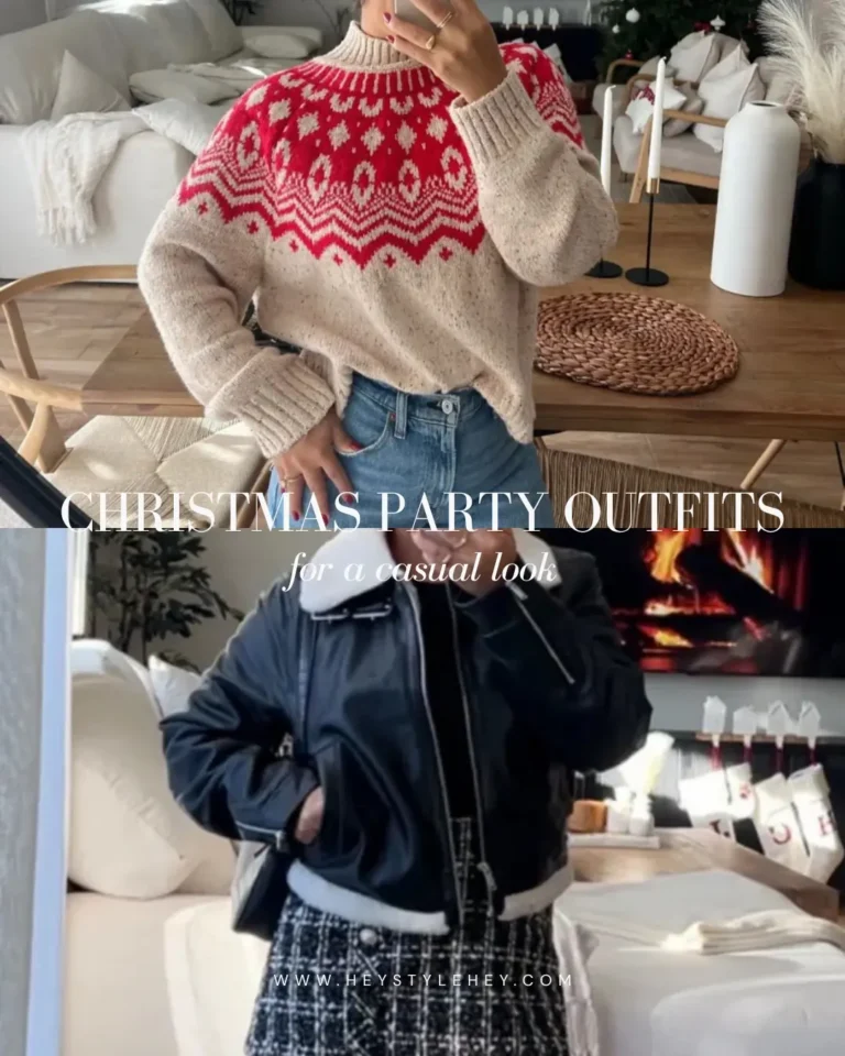 casual Christmas party outfit ideas