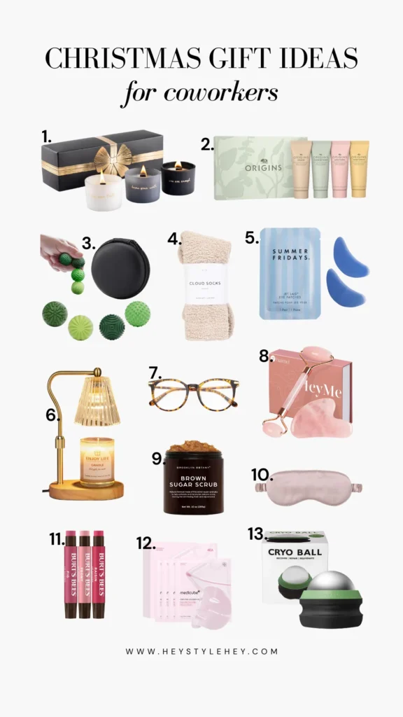 christmas gift ideas for coworkers