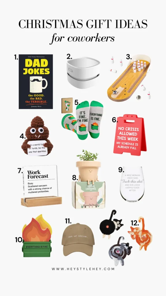 christmas gift ideas for coworkers