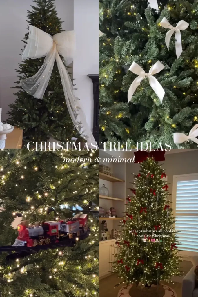 modern christmas tree ideas