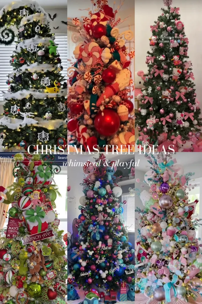 whimsical christmas tree ideas