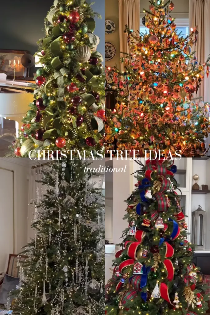 traditional christmas tree ideas