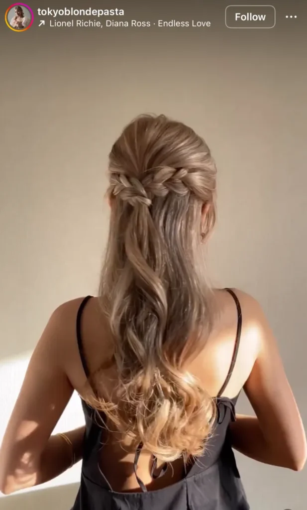 winter hair braid ideas