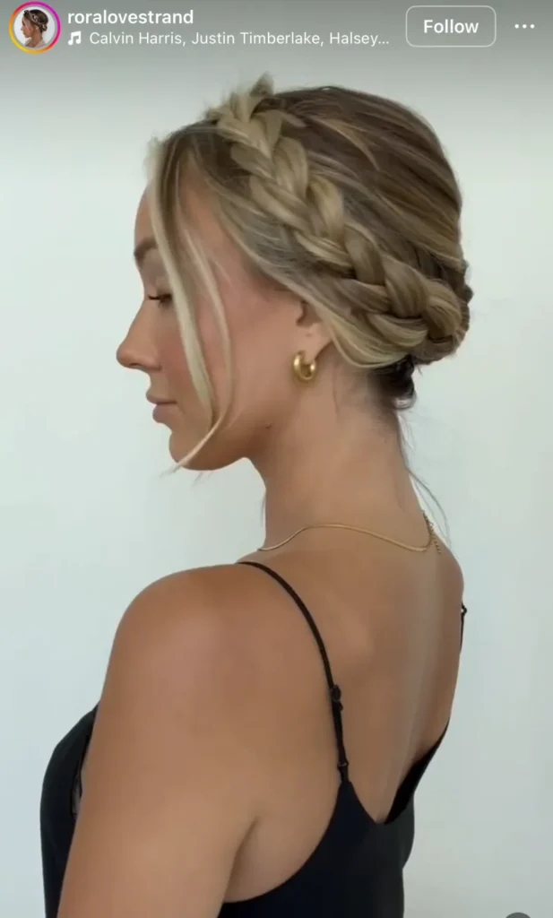 winter hair braid ideas
