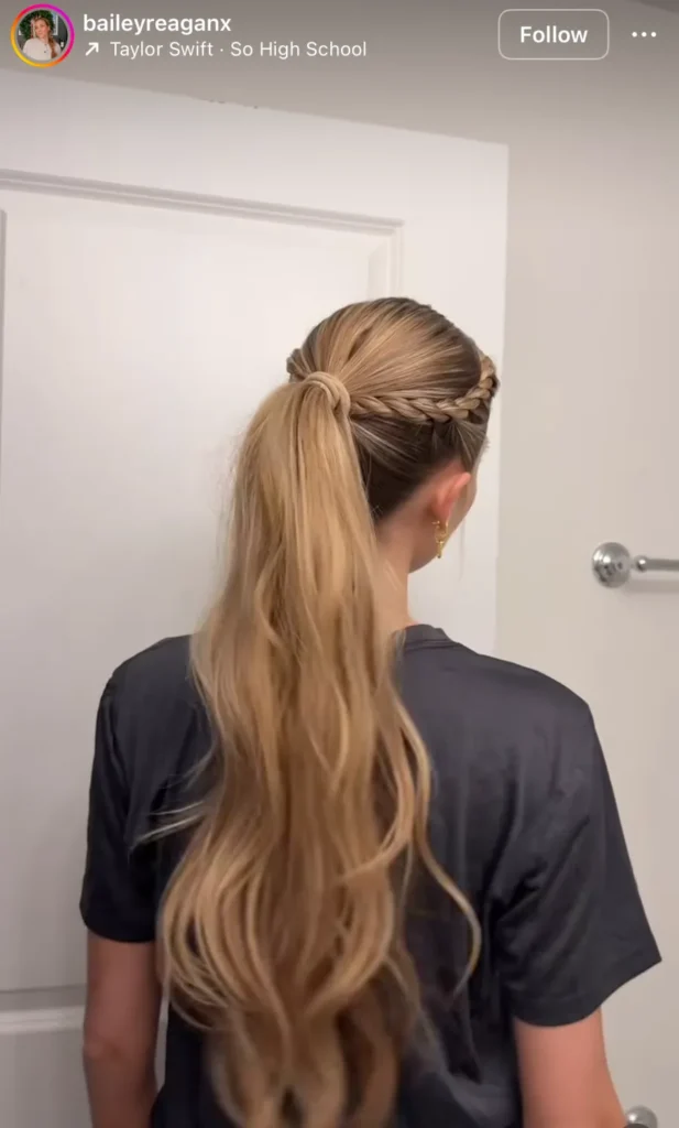winter hair braid ideas