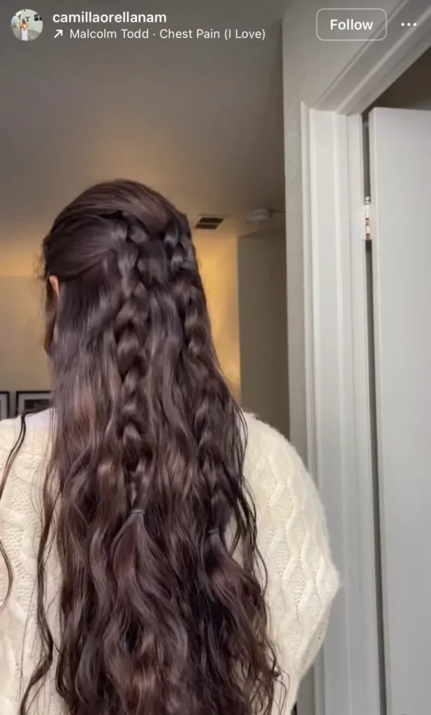 winter hair braid ideas