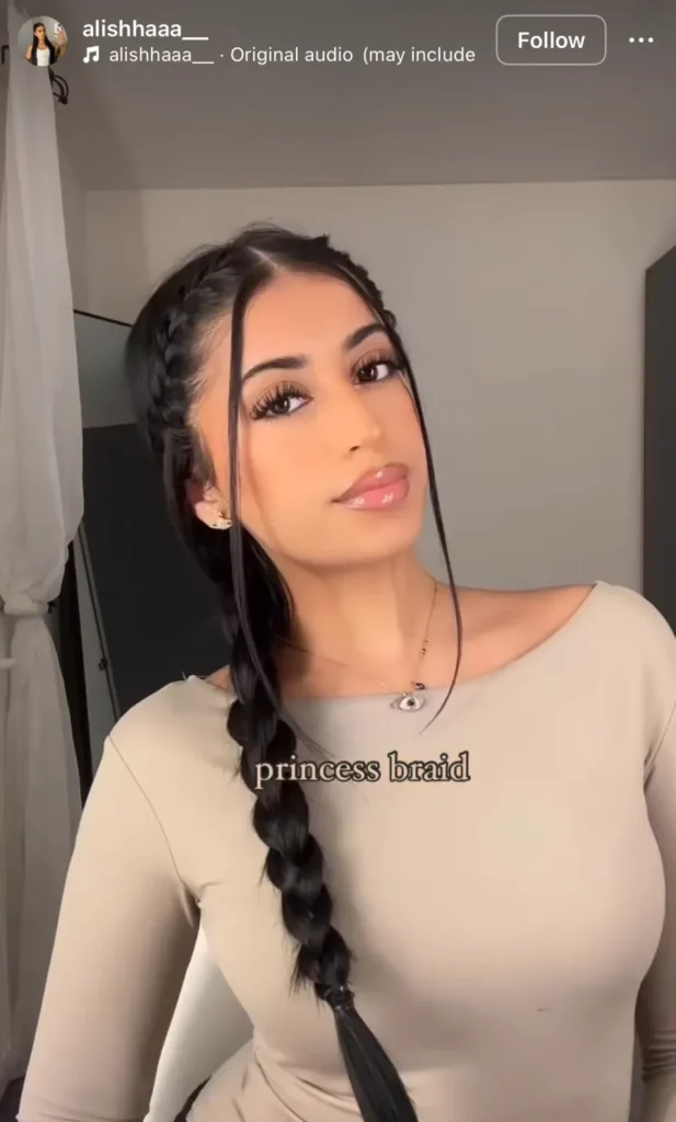 winter hair braid ideas