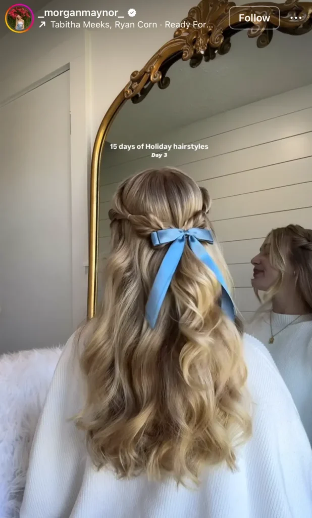 winter hair braid ideas