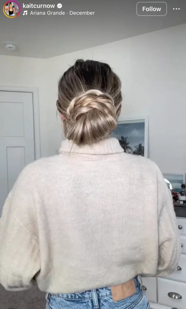 winter hair braid ideas