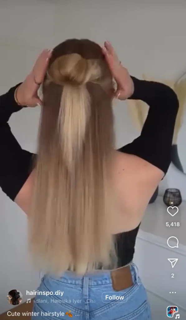 winter hairstyles for long hair