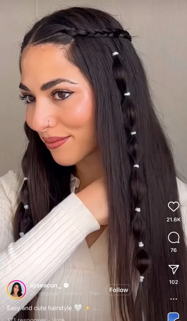 winter hairstyles for long hair