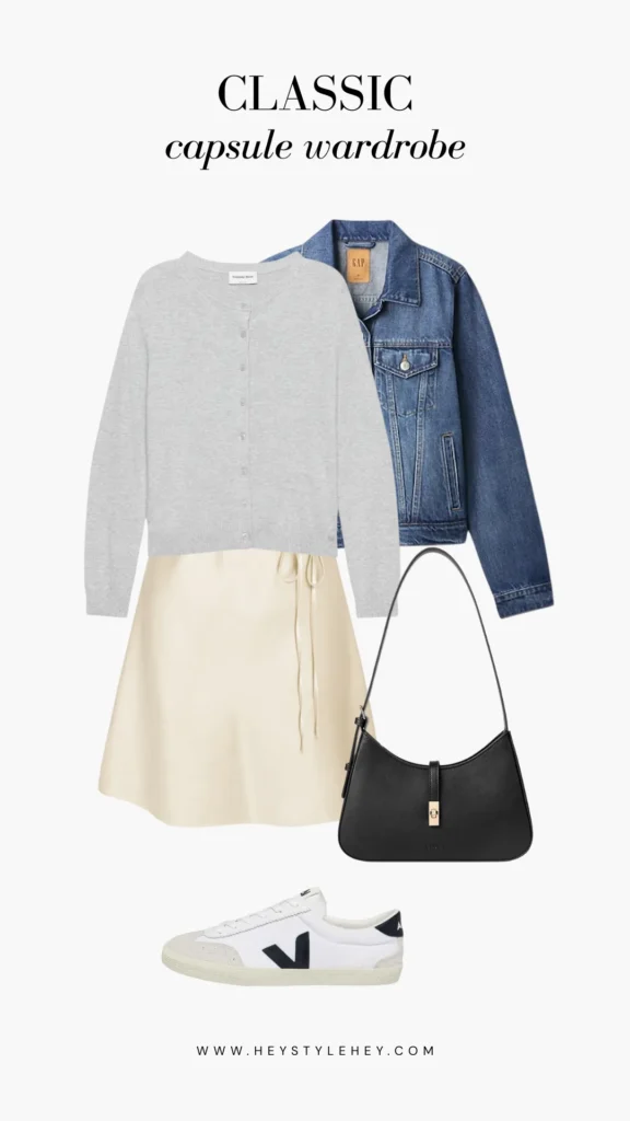classic capsule wardrobe outfit ideas
