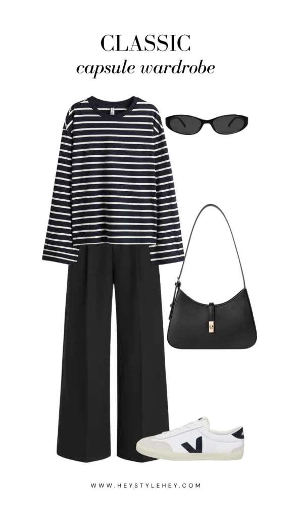 classic capsule wardrobe outfit ideas
