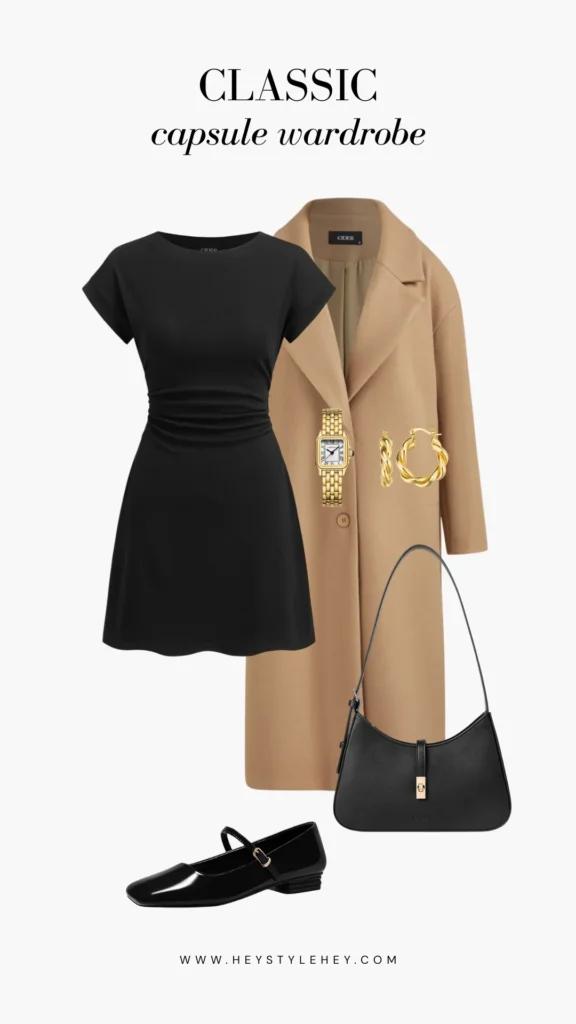 classic capsule wardrobe outfit ideas