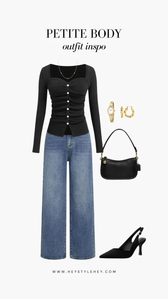 how to dress a petite body