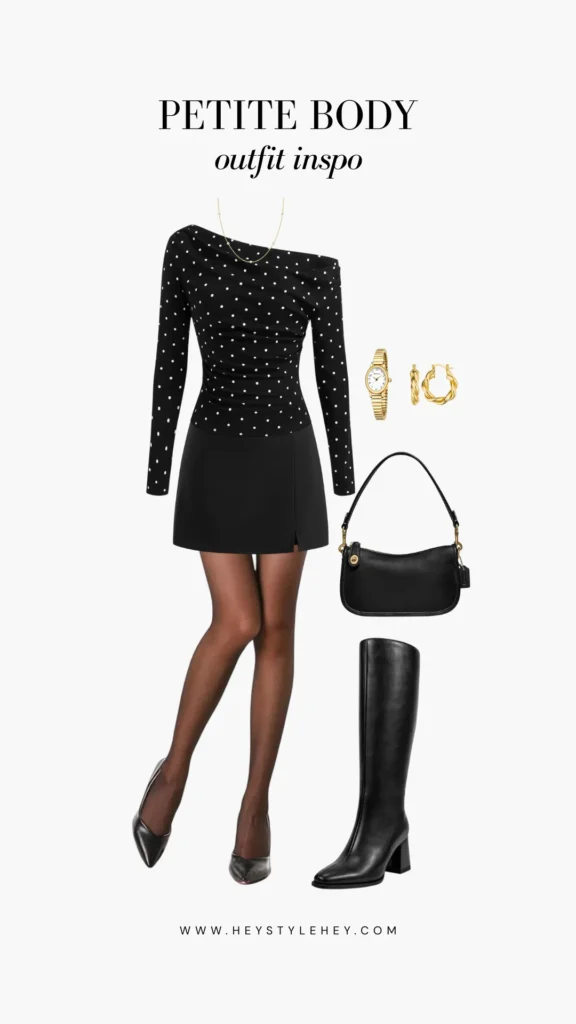 how to dress a petite body