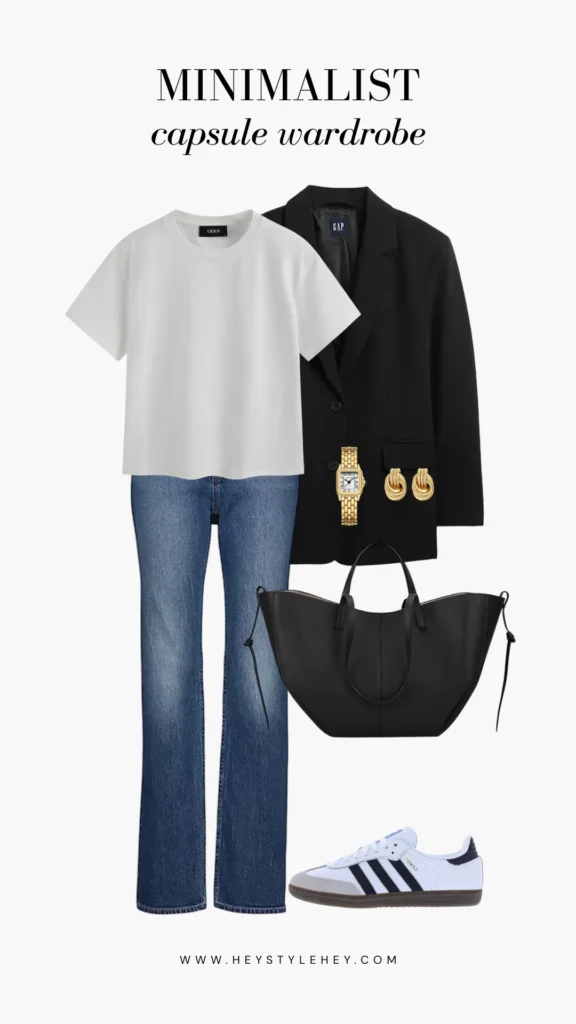 minimalist capsule wardrobe outfit ideas