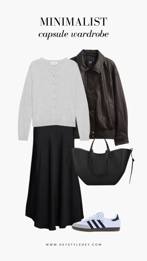 minimalist capsule wardrobe outfit ideas