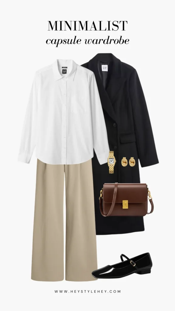 minimalist capsule wardrobe outfit ideas
