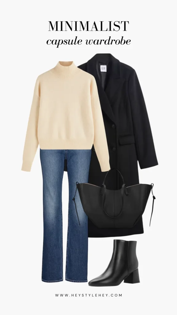 minimalist capsule wardrobe outfit ideas