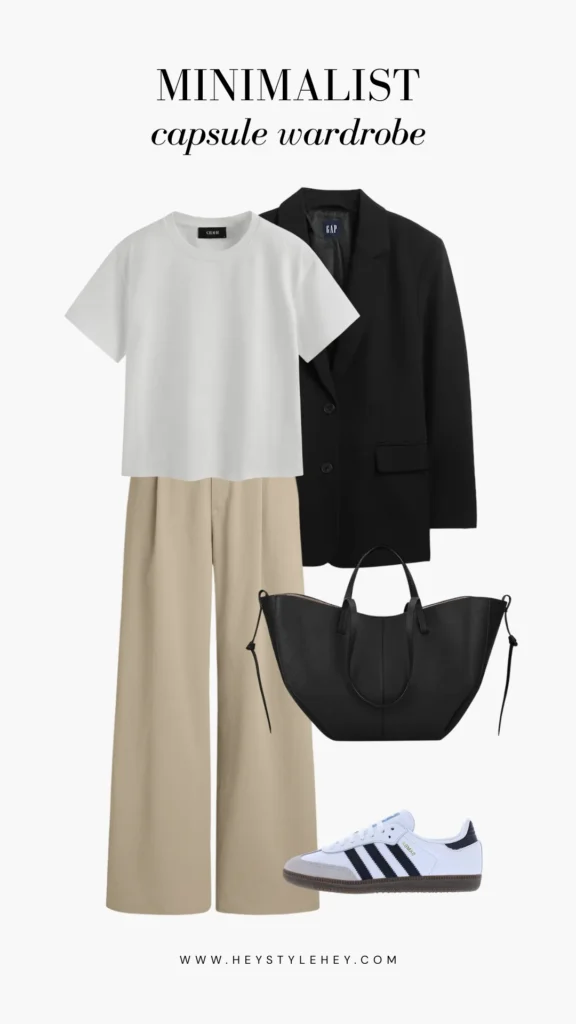 minimalist capsule wardrobe outfit ideas