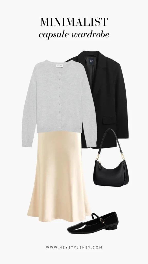 minimalist capsule wardrobe outfit ideas