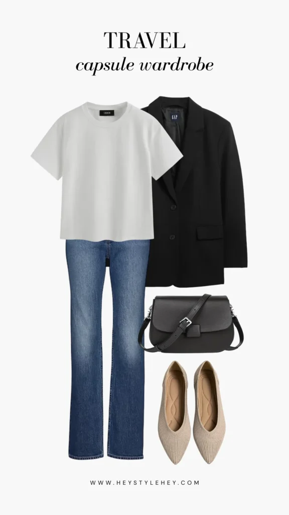 travel capsule wardrobe outfit ideas