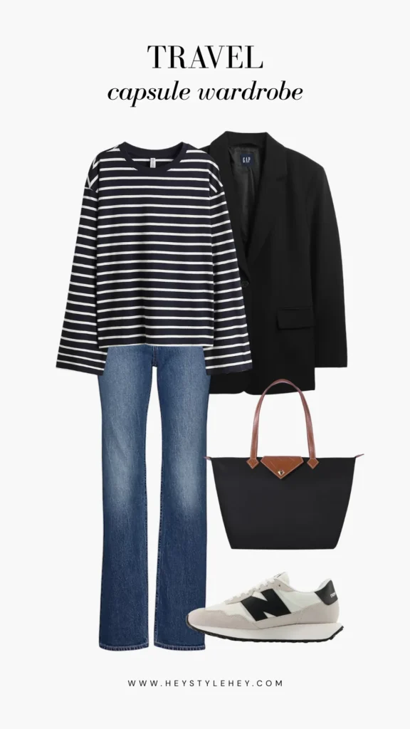 travel capsule wardrobe outfit ideas