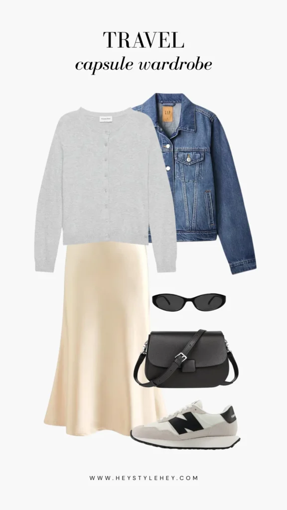 travel capsule wardrobe outfit ideas
