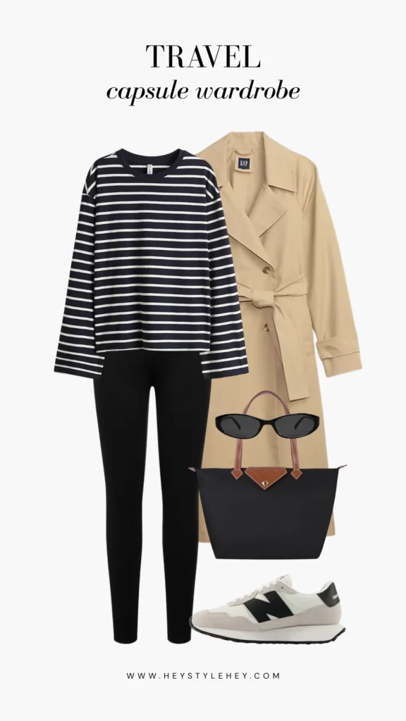 travel capsule wardrobe outfit ideas