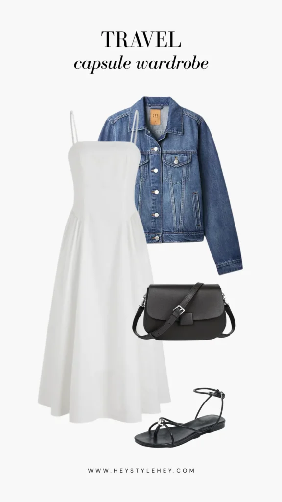 travel capsule wardrobe outfit ideas