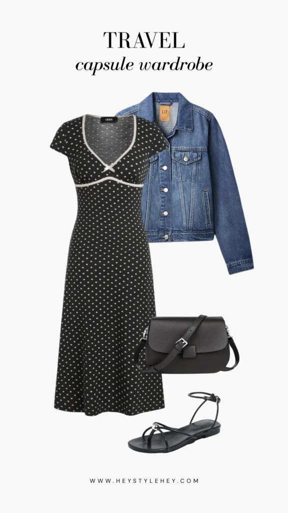 travel capsule wardrobe outfit ideas