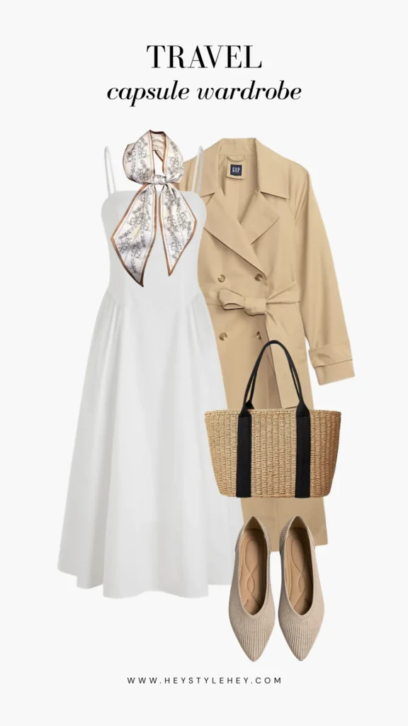 travel capsule wardrobe outfit ideas