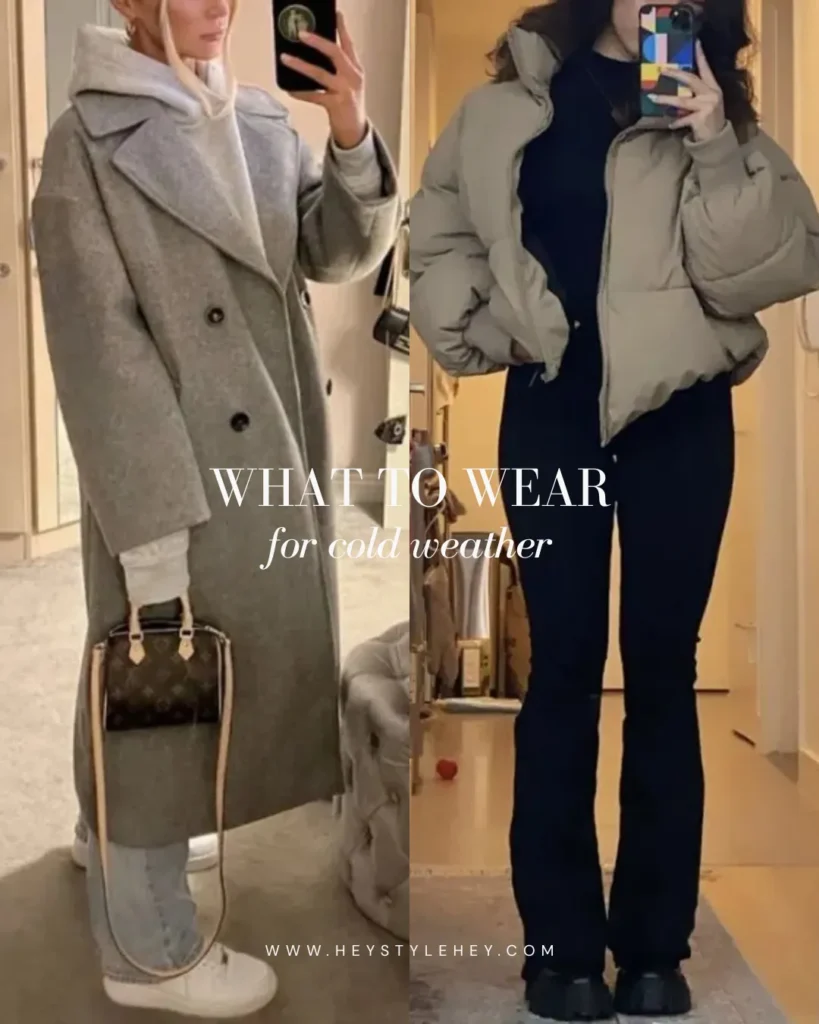 what to wear for cold weather