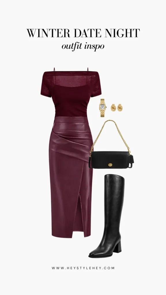 winter date night outfit ideas
