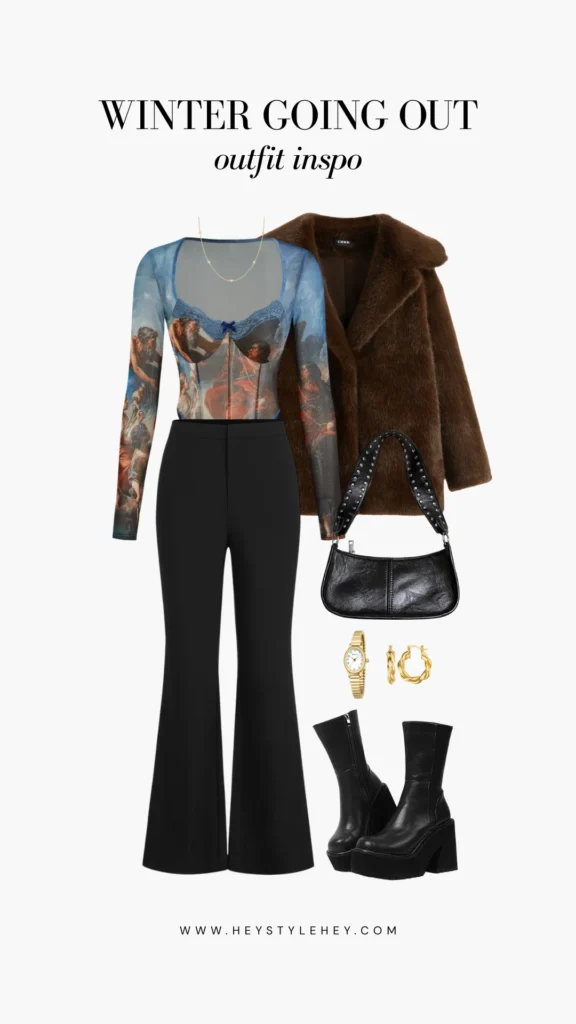 winter going out outfits