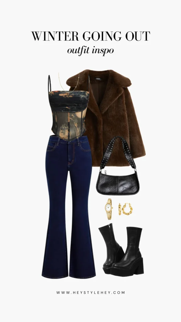 winter going out outfits