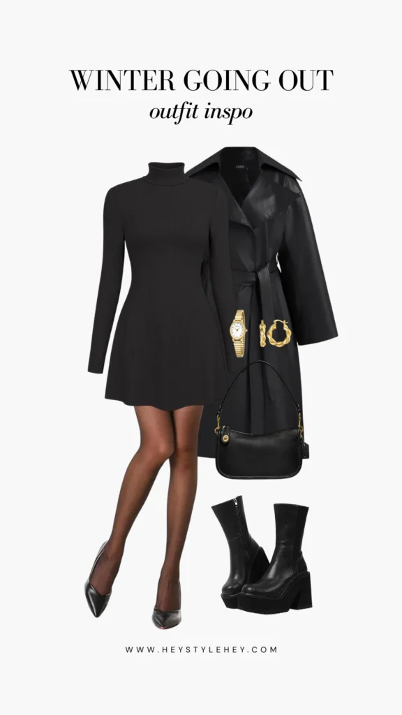 winter going out outfits