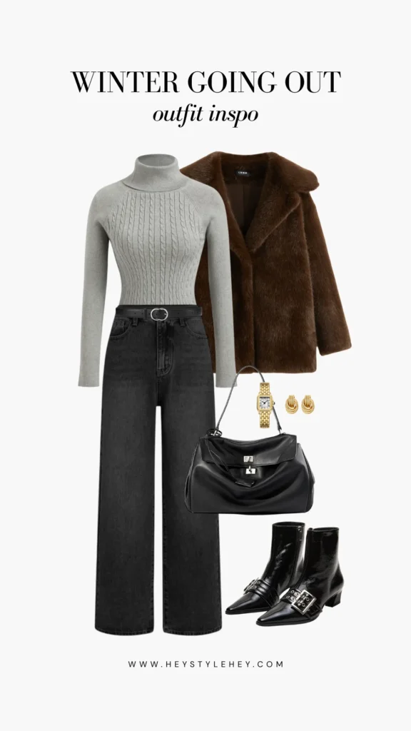 winter going out outfits