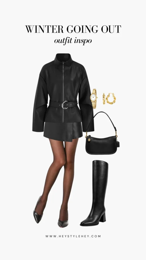 winter going out outfits