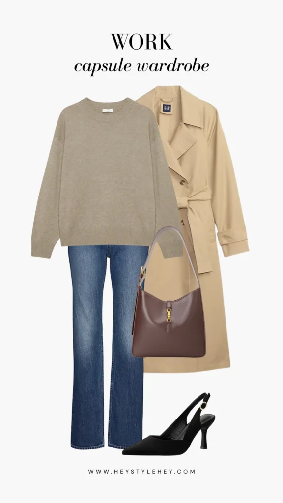 work capsule wardrobe outfit ideas