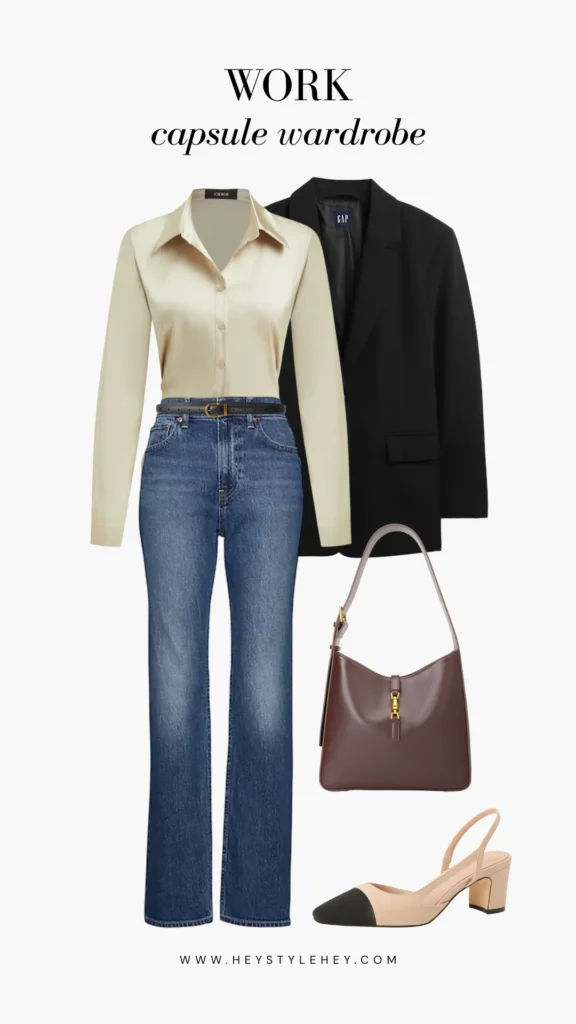 work capsule wardrobe outfit ideas
